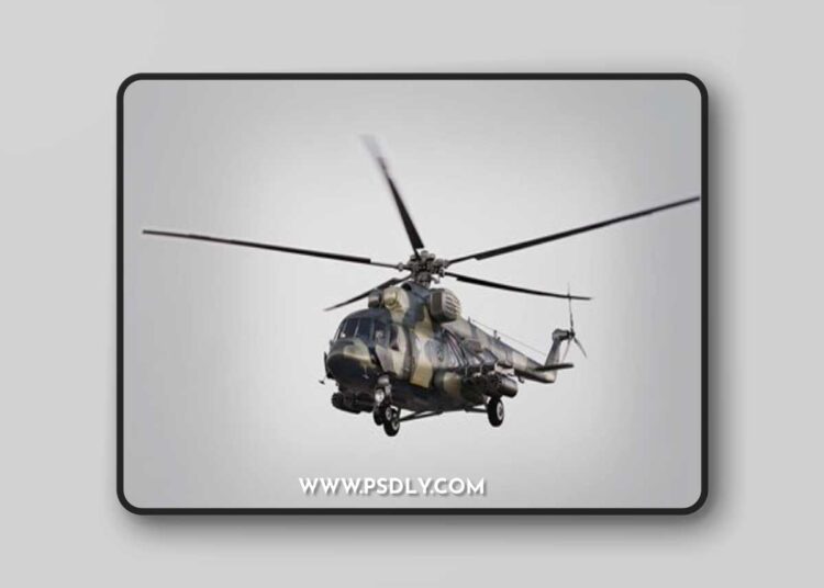 Mi8 - AMTSh Helicopter - 3D Model