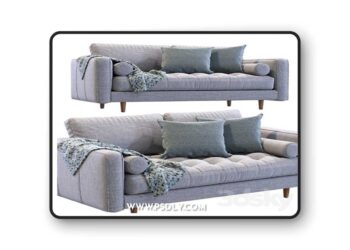 Sven Sofa 3D Model