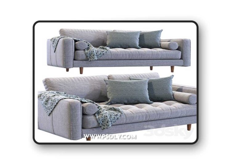 Sven Sofa 3D Model