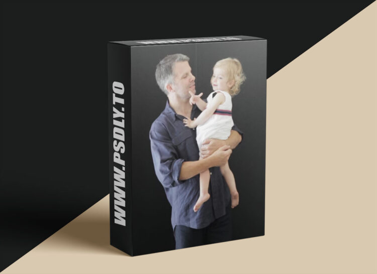 The Portrait System - Father & Daughter (toddler)