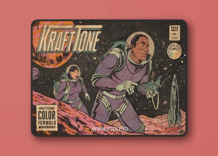 True Grit Texture Supply - KraftTone for Photoshop v1.0