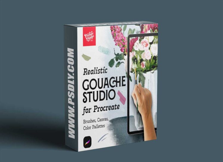 VVDS Realistic Gouache Studio for Procreate