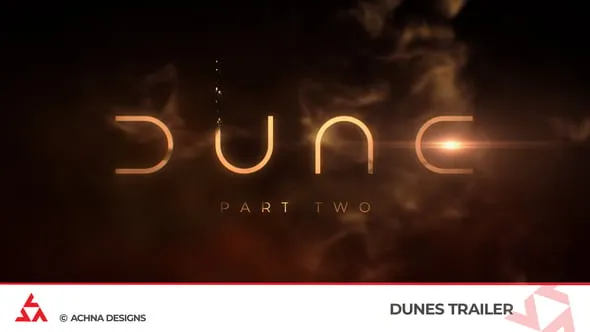 Videohive - Dunes Trailer - 50808950