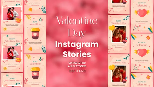 Videohive - Valentine's Day Instagram Stories - 56286765