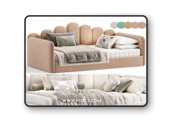 3dsky Pro - Avelin Kids Bedby Mamoony 3D Model