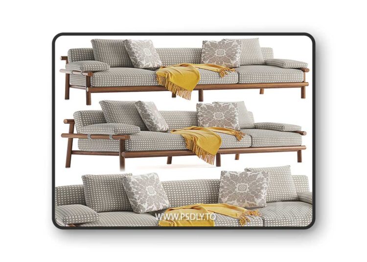 3dsky Pro - B&B italia Ayana sofa
