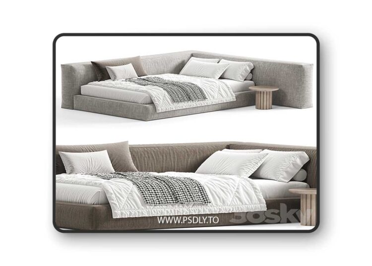 3dsky Pro - BOCA MINI BED by boca 3D Model