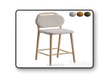 3dsky Pro - Barstool Helda by Kave Home