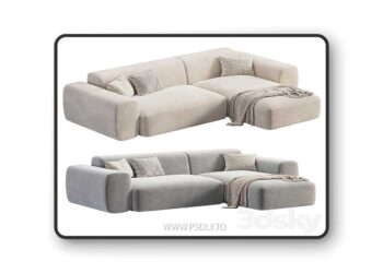3dsky Pro - Corner sofa Cortegada | Sofa