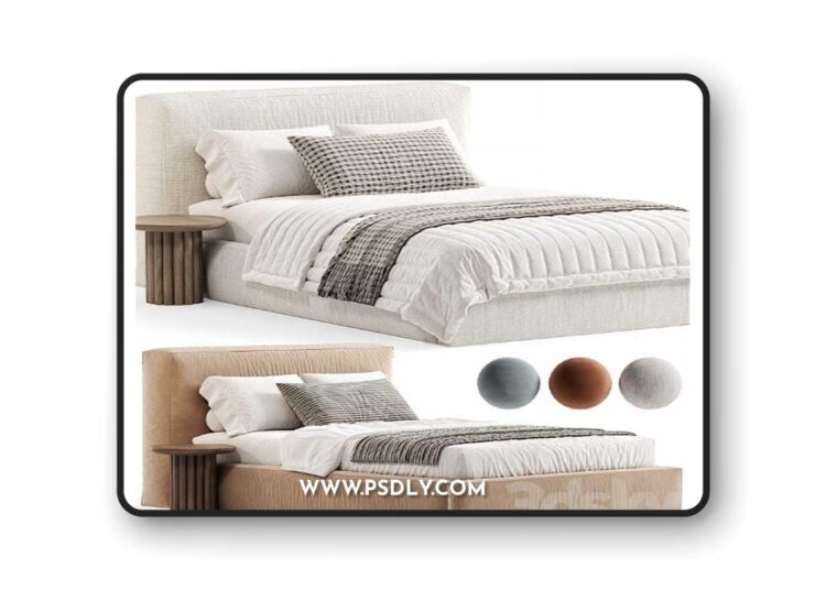 3dsky Pro - LOFT Kids Bed By Mebelform 3D Model