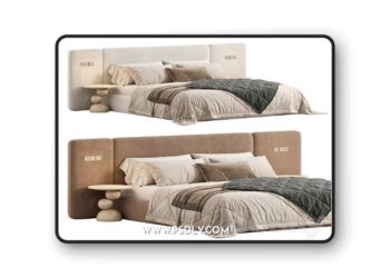 3dsky Pro - LOTOS bed 3D Model