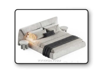 3dsky Pro - SIMON Bed 3D Model