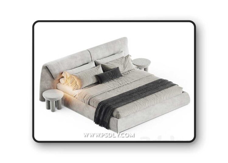 3dsky Pro - SIMON Bed 3D Model