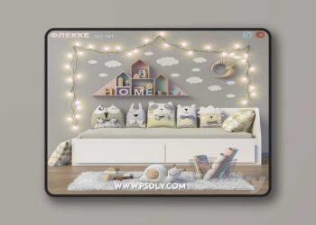 3dsky Pro - Toys and daybed IKEA FLEKKE set 14