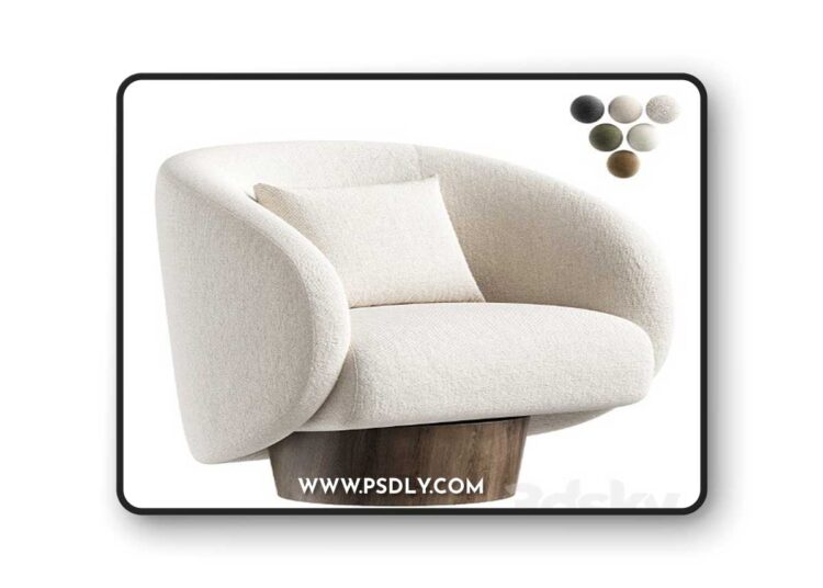 3dsky Pro - Union Home Rotunda Swivel Chair