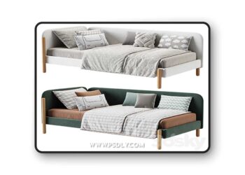 3dsky Pro - Сhildren's bed Casey Divan.ru