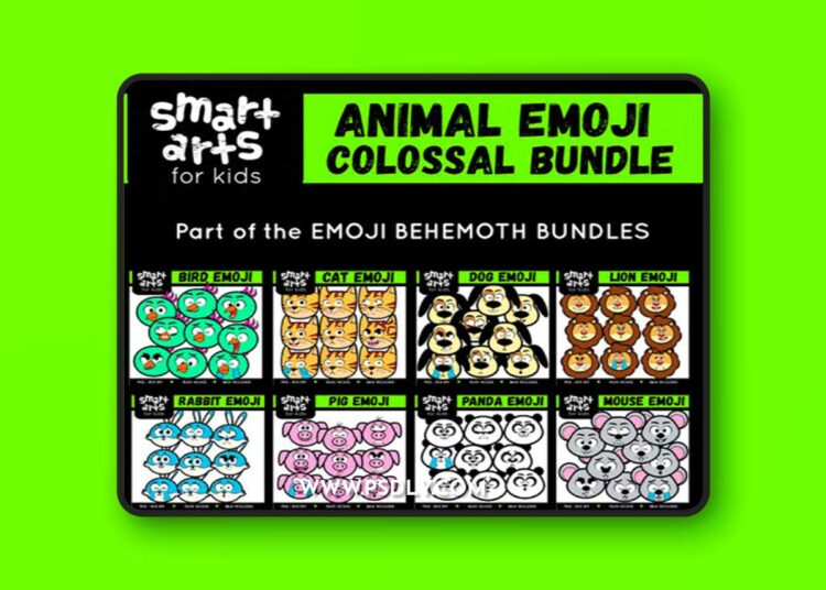 Animal Emoji COLOSSAL Bundles 2054776 1 Animal Emoji COLOSSAL Bundles 2054776