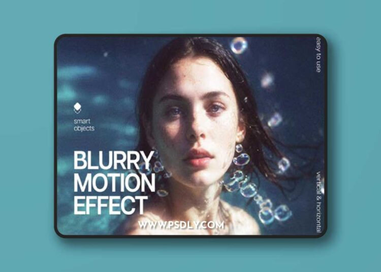 Blurry Motion Photo Effect for Photoshop
