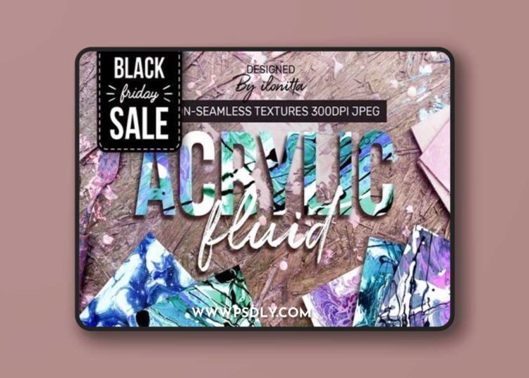 CM - Acrylic Fluid – 30 Textures 2563913