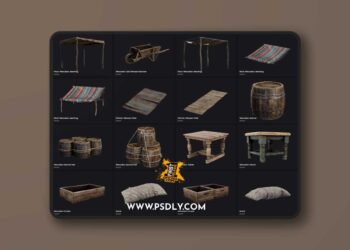 LeartesStudios - Middle Eastern Street 3D Model