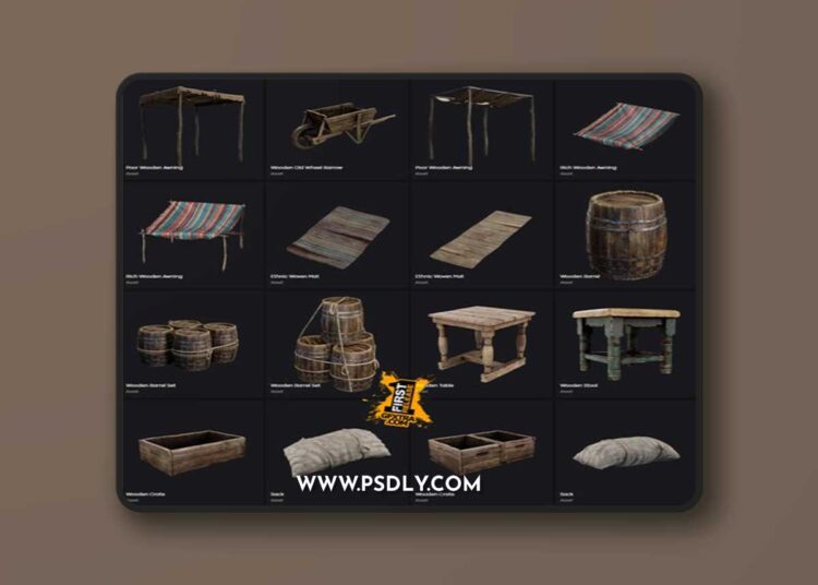 LeartesStudios - Middle Eastern Street 3D Model
