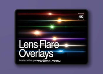 Lens Flare Overlays for Photoshop