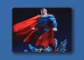 SuperMan 3D Model