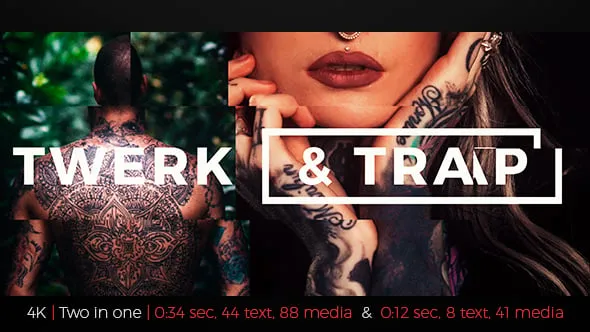 Videohive - Typo Twerk And Trap - 20590881
