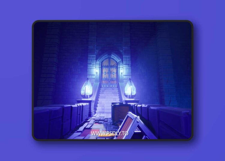 Fab - Stylized Modular Dungeon Pack Vol.2 3D Model
