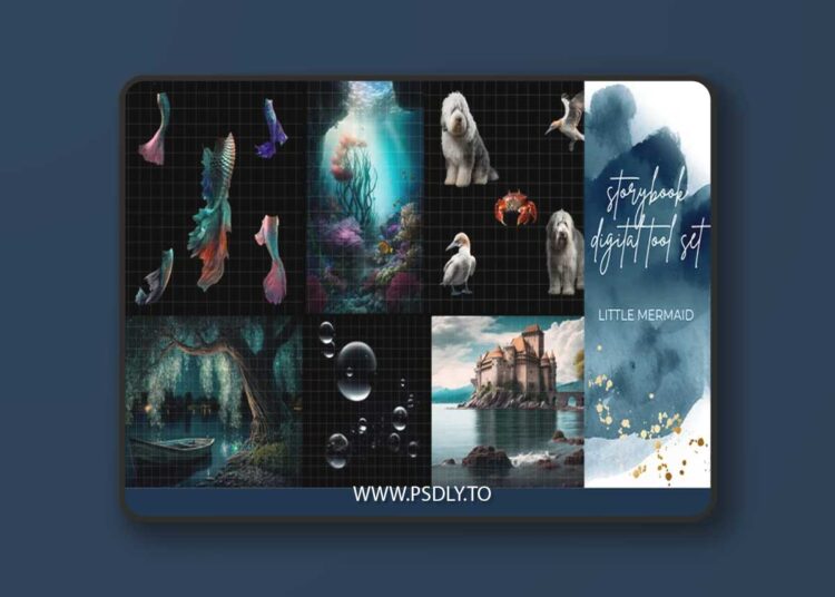 Finding North Education - Little Mermaid Digital Storybook Tool Set 1 Finding North Education - Little Mermaid Digital Storybook Tool Set