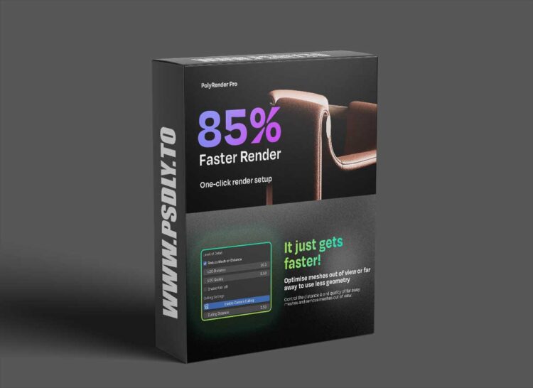 Gumroad - Poly Render Pro 3.2 for Blender