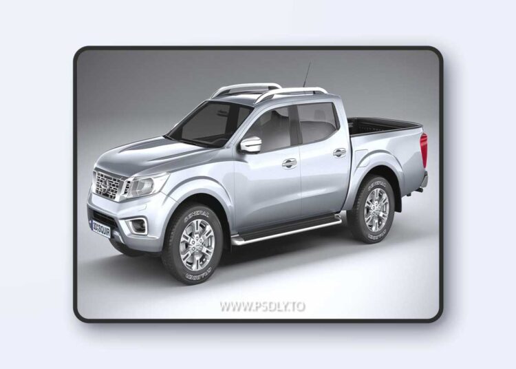 Renderhub - Nissan Navara DoubleCab Regular 2020 - 3D Model