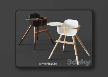 3dsky Pro - Children's stool Micuna Ovo transformer