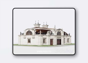 3dsky Pro - Garage 3D Model