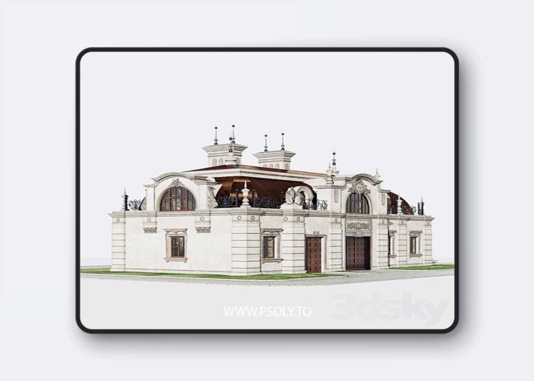 3dsky Pro - Garage 3D Model
