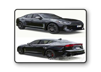 3dsky Pro - Kia stinger 2021 3D Model