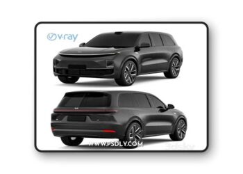 3dsky Pro - Li Xiang L9 3D Model