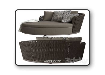 3dsky Pro - Poliform Soori Day Lounge