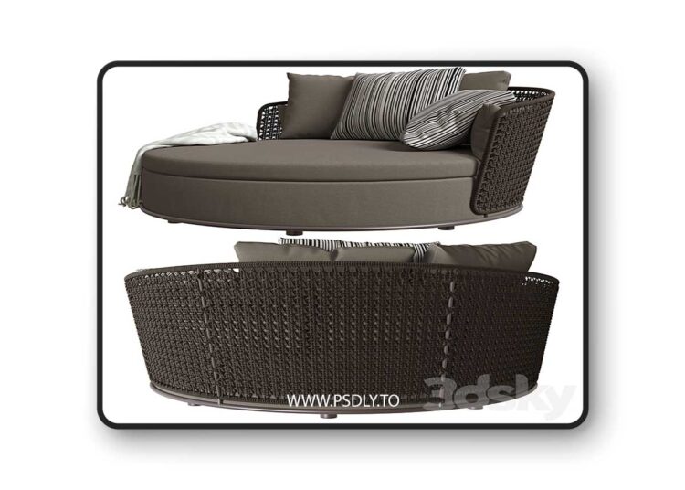 3dsky Pro - Poliform Soori Day Lounge