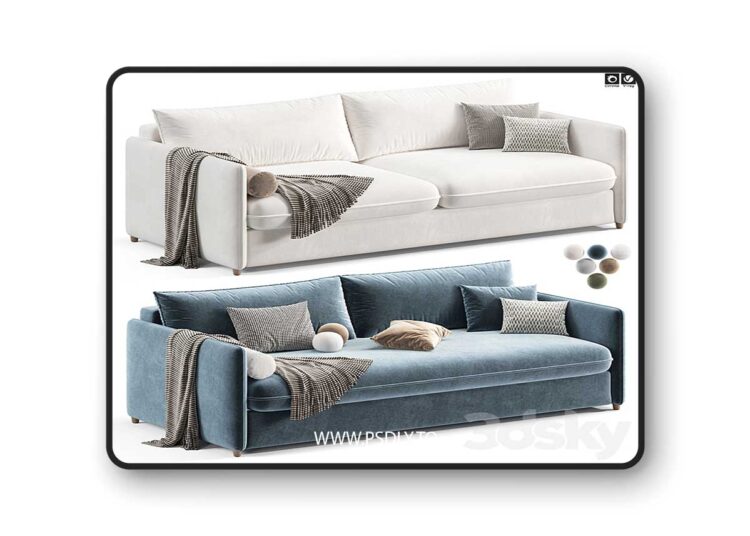 3dsky Pro - SKdesign Mons Wagon Sofa