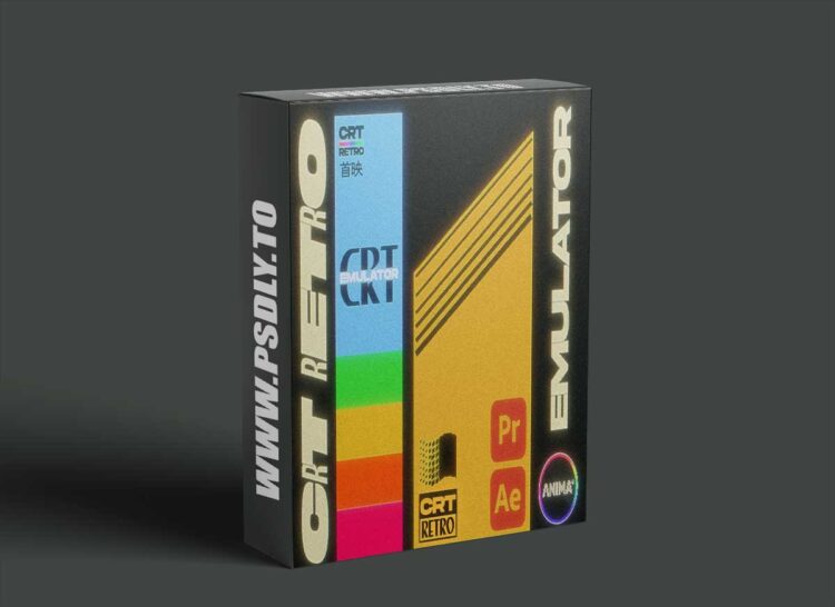 Animafx - CRT Retro for Premiere Pro and AE 1 Animafx - CRT Retro for Premiere Pro and AE