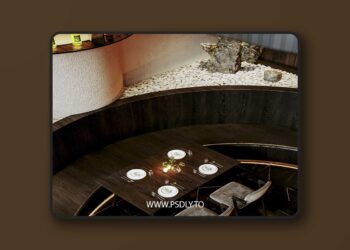 Fab - Black Restaurant Design for Unreal Engine