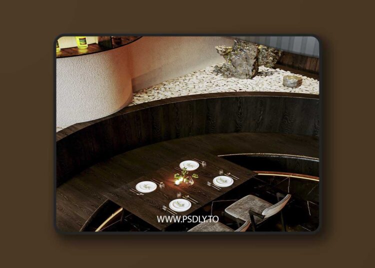 Fab - Black Restaurant Design for Unreal Engine