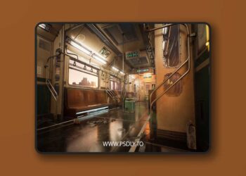 Fab - Cyberpunk Subway Train Kit for Unreal Engine