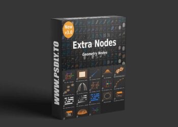 Gumroad - Extra Nodes for Geometry Nodes v3.5 for Blender 5 Gumroad - Extra Nodes for Geometry Nodes v3 for Blender