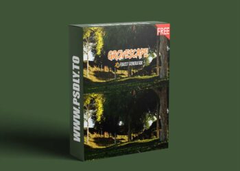 Gumroad - Grovescape - Forest Generator For Blender