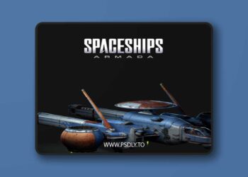 KitBash3D - Sci-Fi Kits: Spaceships Armada