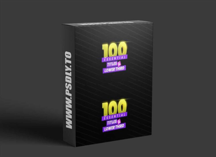 LenoFX - 100 Essential Titles & Lower Thirds 1 LenoFX - 100 Essential Titles & Lower Thirds