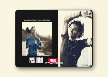 Prism Mirror - Square & Poster Photoshop Effects
