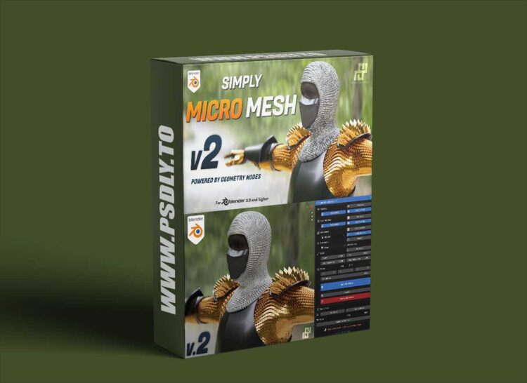 Superhivemarket - Simply Micro Mesh 3.4.3 for Blender 1 Superhivemarket - Simply Micro Mesh 3.4.3 for Blender